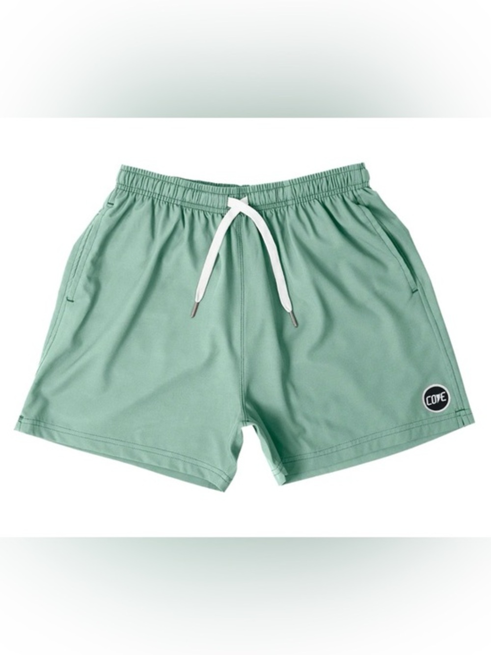 COVE Seafoam Active Gym Volleyball Athlete Swim Hybrid Shorts $48